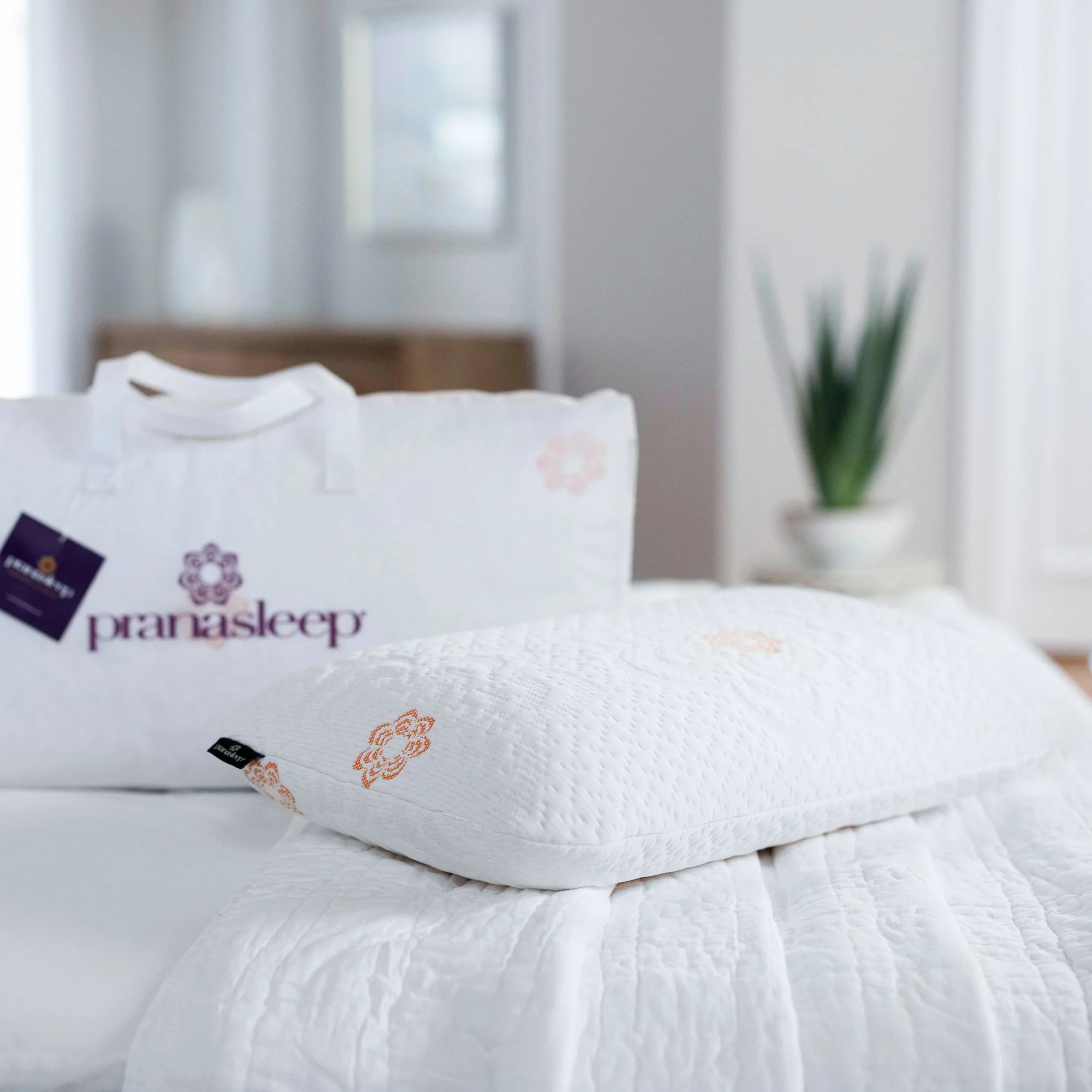PranaSleep Karma Cooling Latex Pillow - Image 3