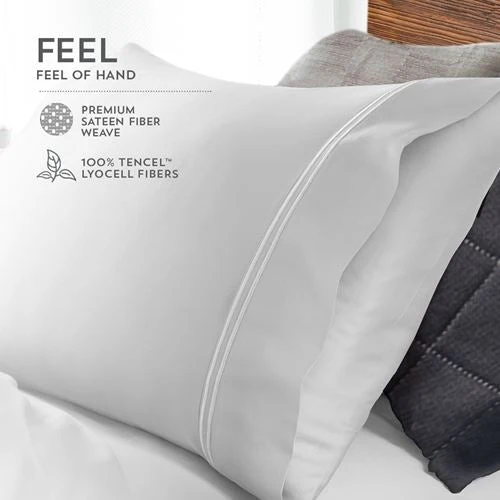 PureCare Elements Premium Tencel Pillowcases - Image 2
