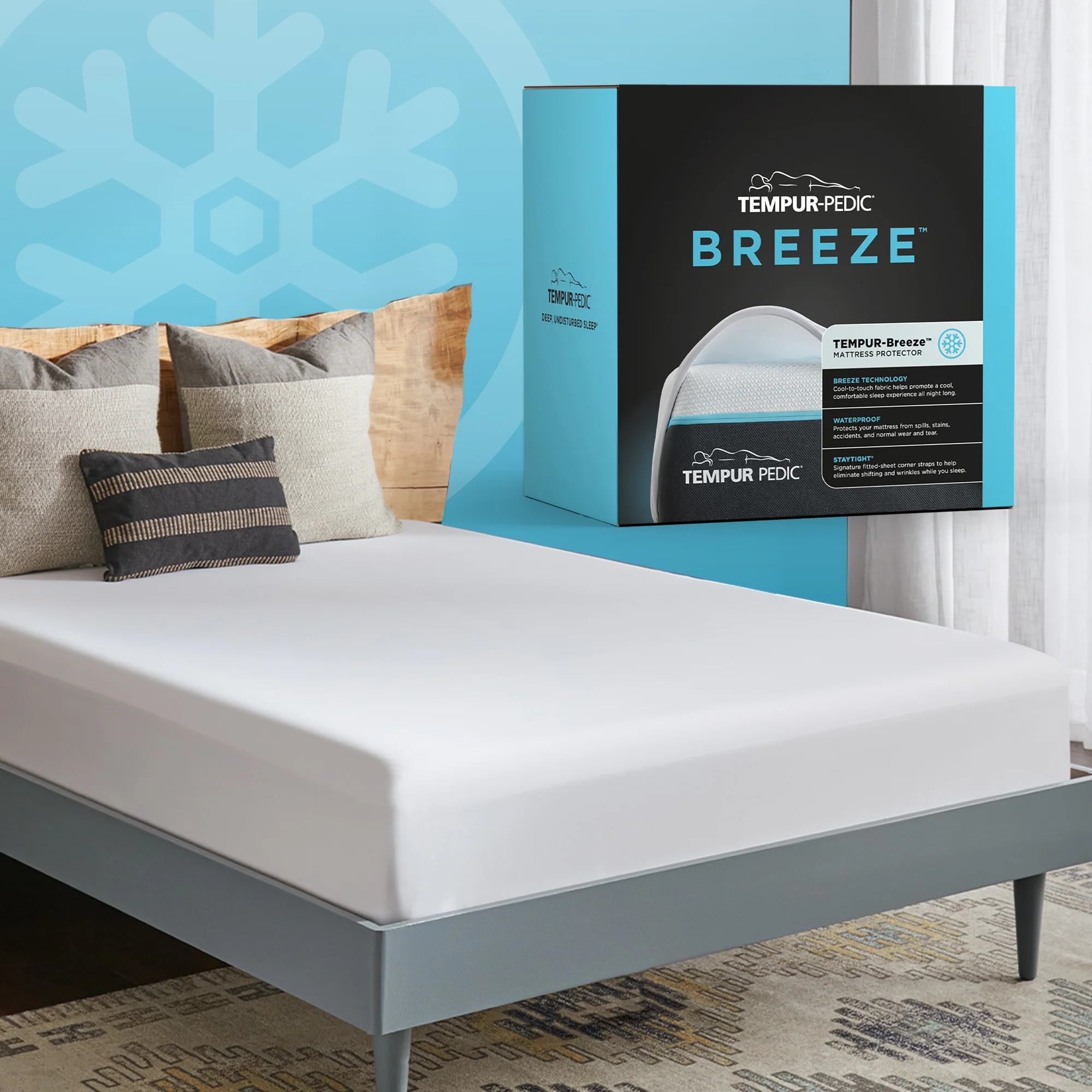 TEMPUR-Breeze™ Mattress Protector - Image 7