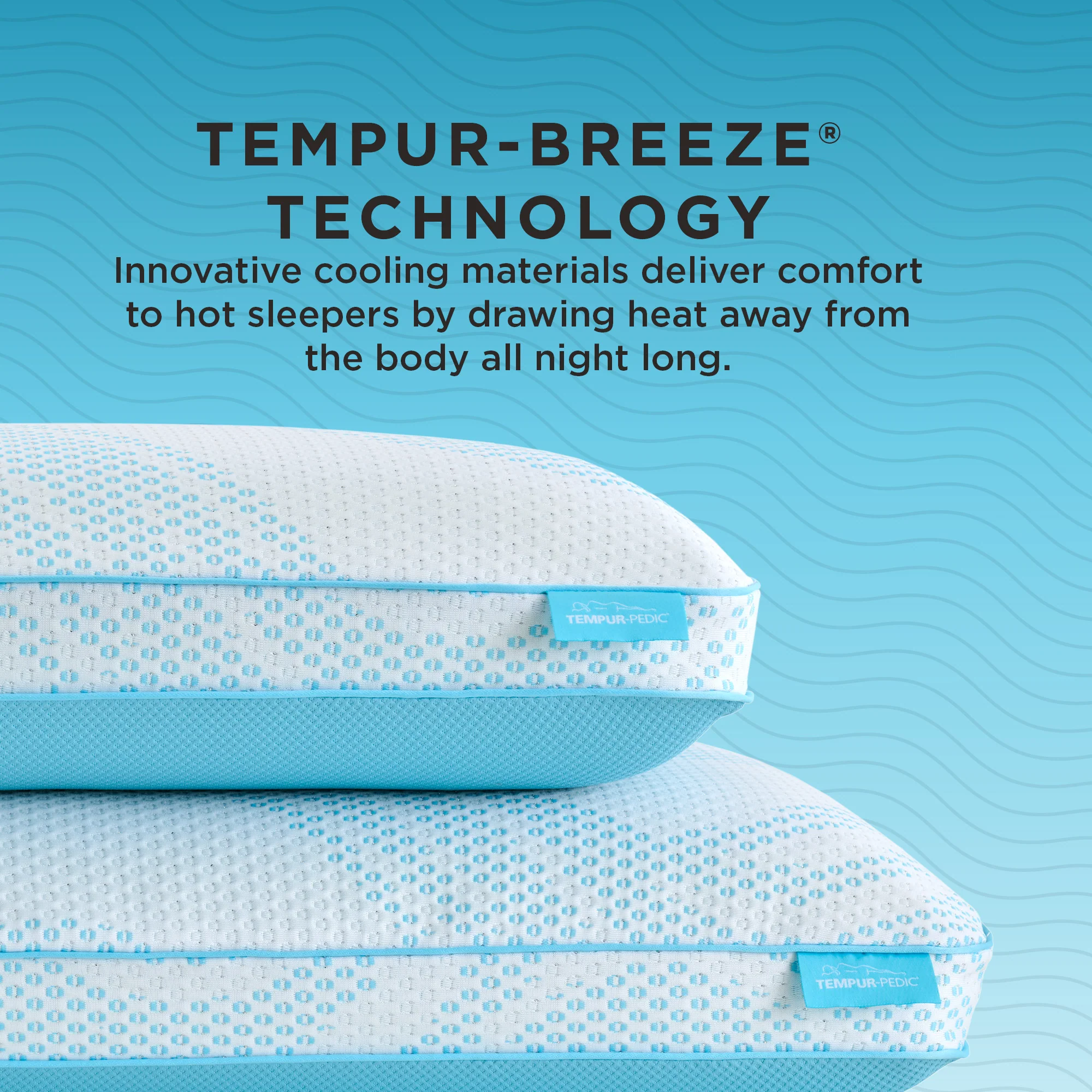 Tempur-BreezeĀ® ProHi 2.0 Pillow - Image 3
