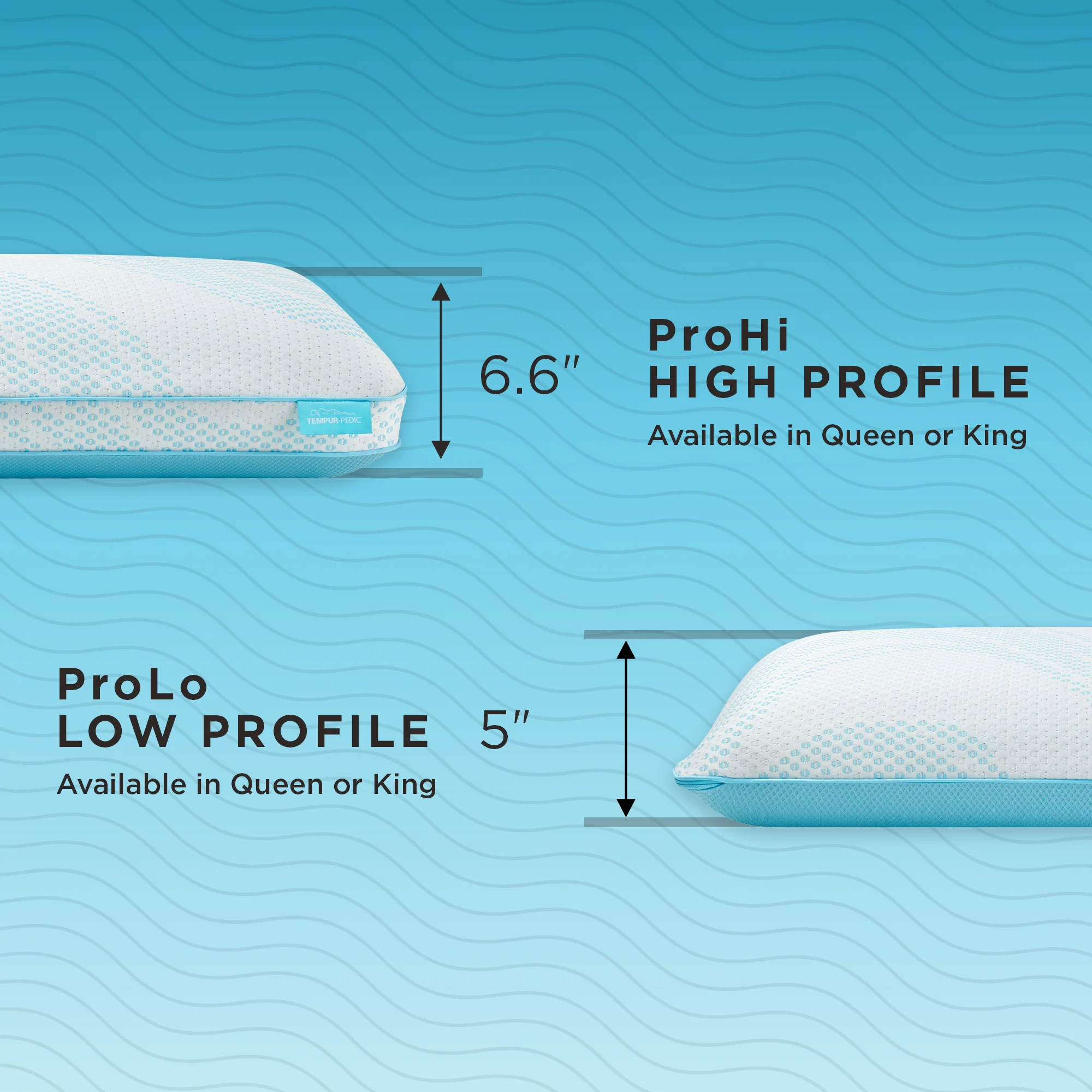 Tempur-BreezeĀ® ProHi 2.0 Pillow - Image 4