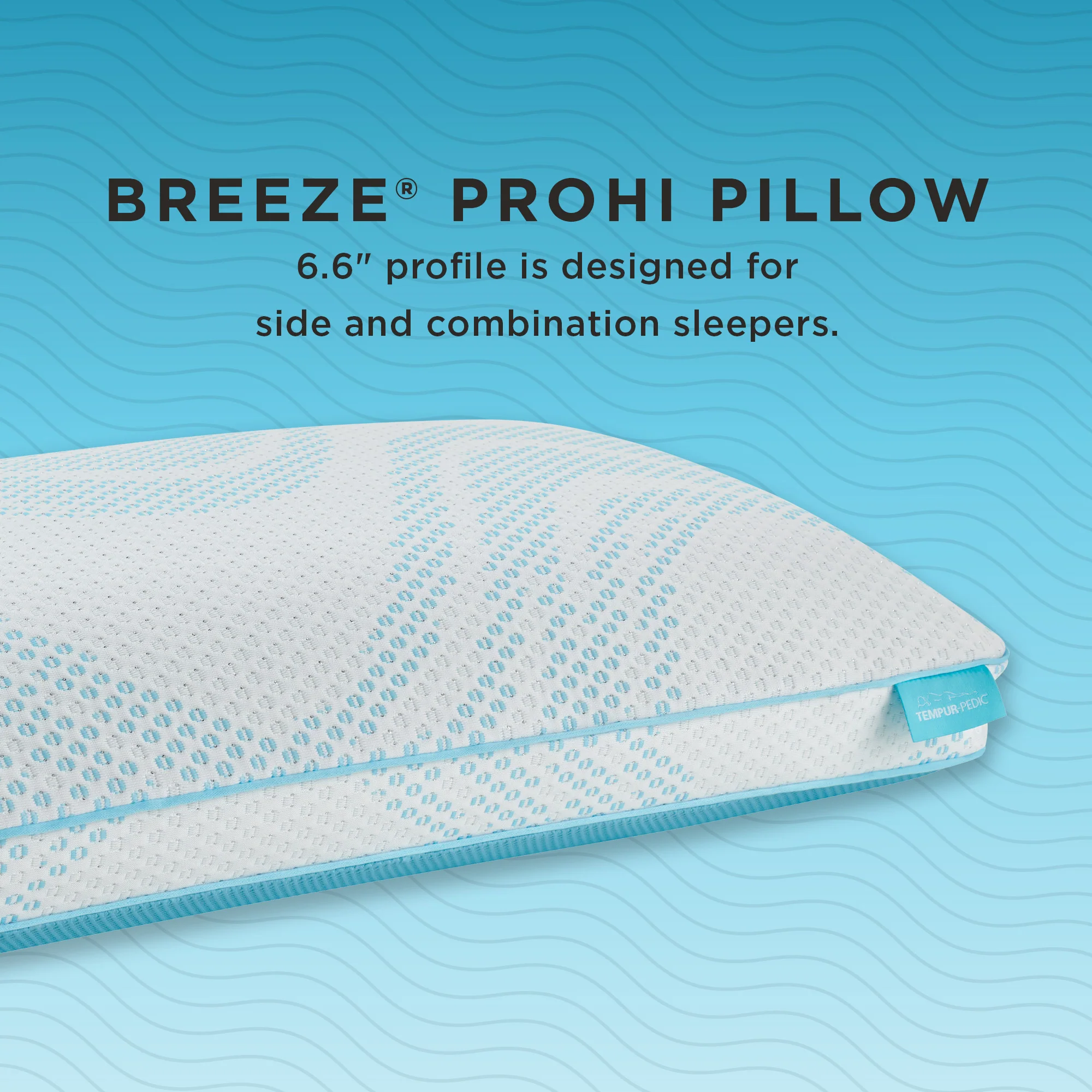 Tempur-BreezeĀ® ProHi 2.0 Pillow - Image 6